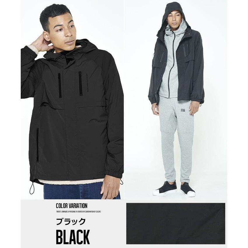 FLASH PACKER フラッシュパッカー ナイロンジャケット メンズ シャカシャカ 撥水加工 ゆったり マンパー マウンテンジャケット マウンテンパーカー | improves | 04