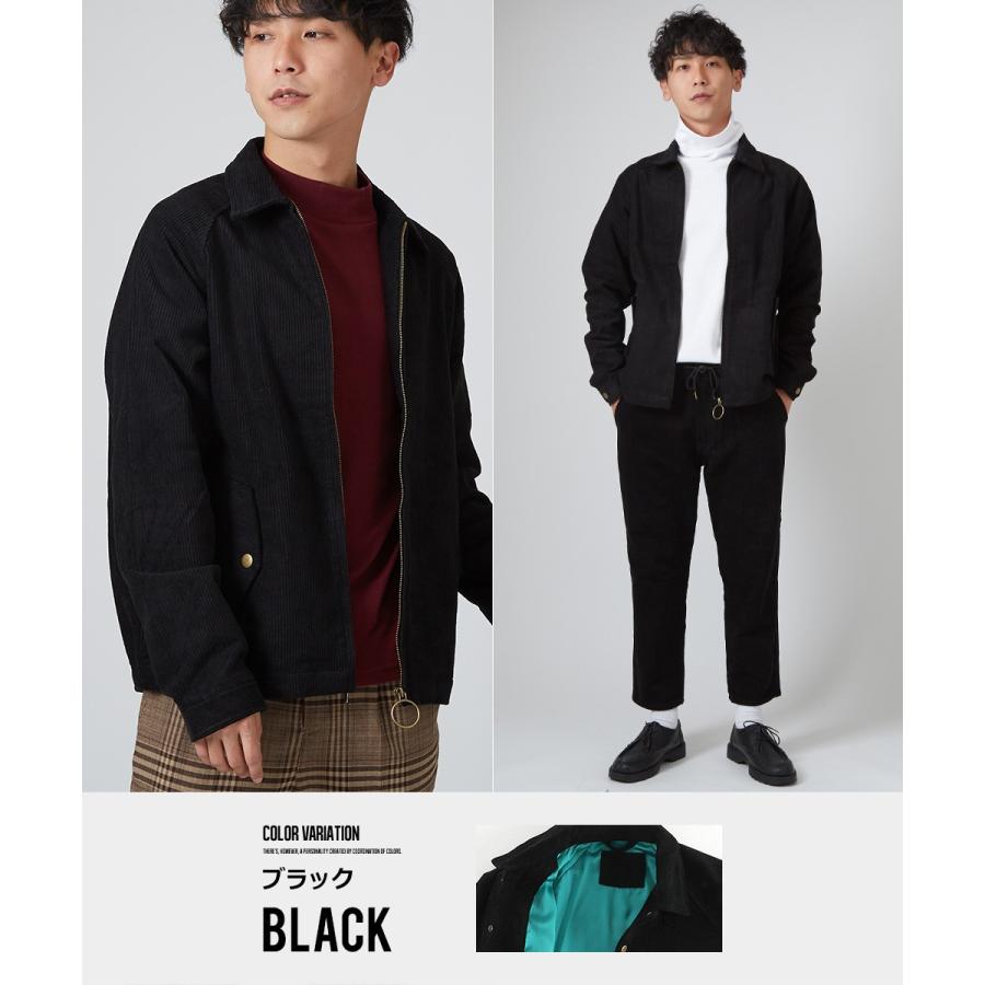 中綿入りスイングトップコーデュロイジャケット improves（インプローブス） スイングトップ メンズ コーデュロイ