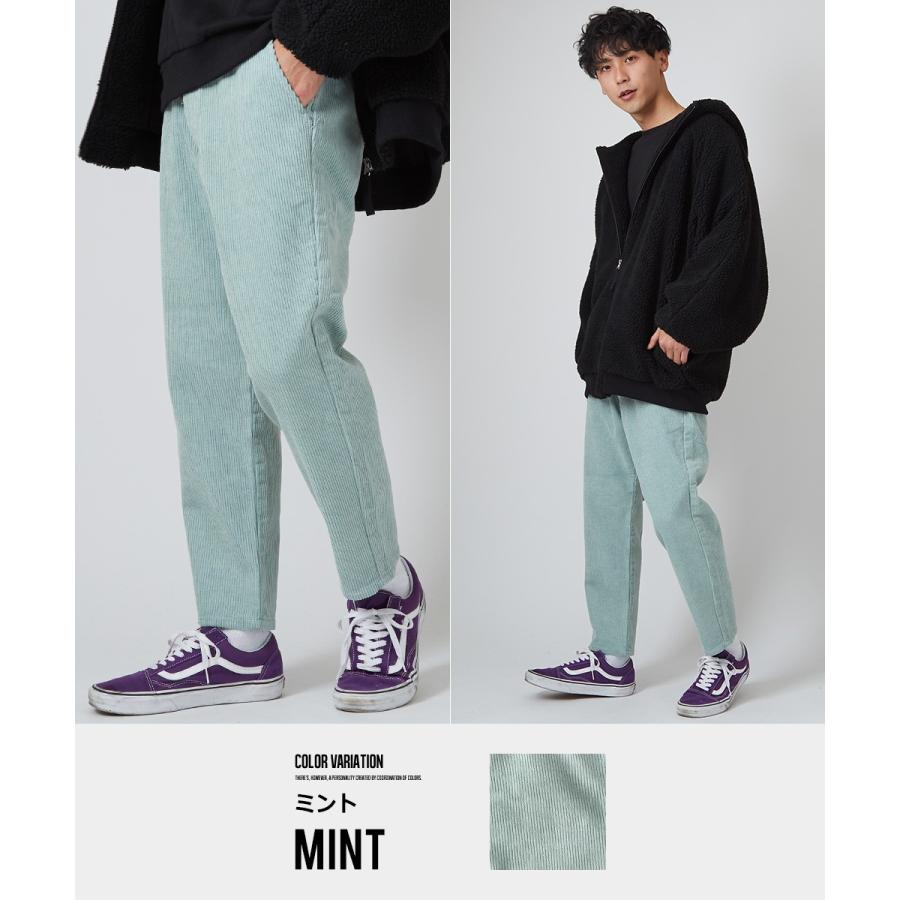 コーデュロイパンツ メンズ テーパード アンクル丈 イージーパンツ ゆったり ワイド ウエストゴム テーパードパンツ ワイドパンツ Improves Improves インプローブス 通販 Yahoo ショッピング