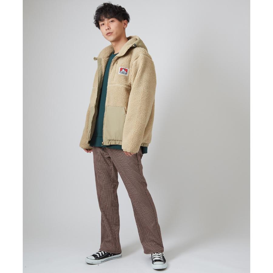 BEN DAVIS（ベンデイビス） ボアジャケット メンズ シープボア