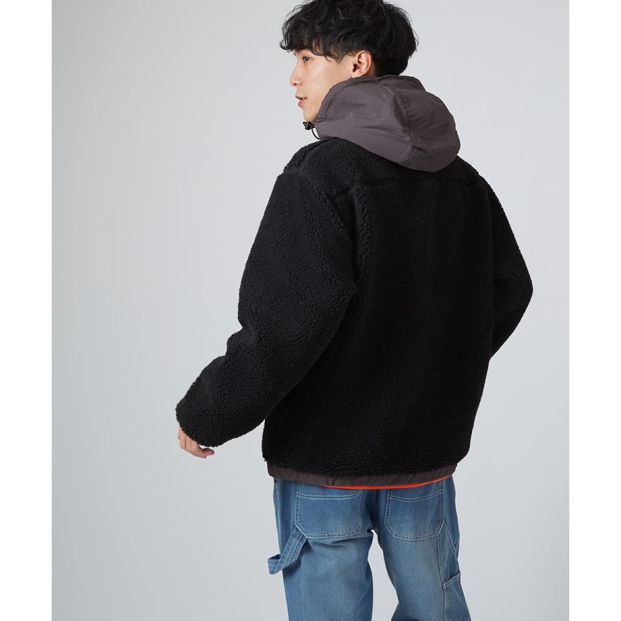 BEN DAVIS（ベンデイビス） ボアジャケット メンズ シープボア