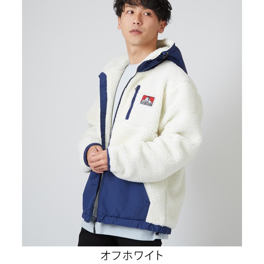 BEN DAVIS ベンデイビス ボアジャケット メンズ シープボア もこもこ