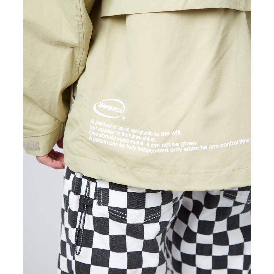 Sequence B ONE SOUL マウンテンパーカー メンズ プリント ポケット ファスナー ZIP マンパ ゆったり 大きいサイズ ドロップショルダー アウター ジャケット |  | 17