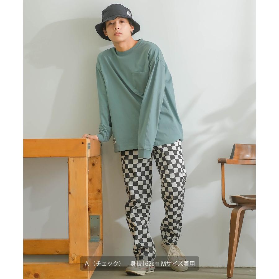 improves（インプローブス） ワイドパンツ メンズ 迷彩柄 豹柄