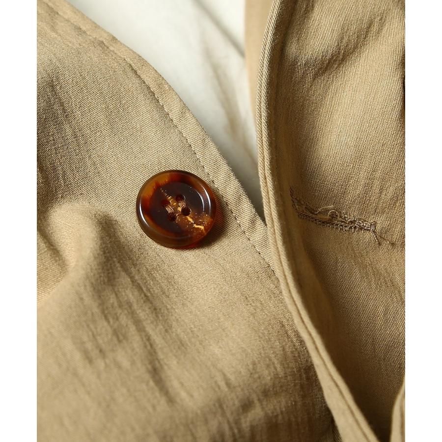 Revo. レヴォ ステンカラーコート メンズ ロングコート スプリングコート チェスターコート アウター ツイル ビッグシルエット オーバーサイズ 春 | Revo. | 15