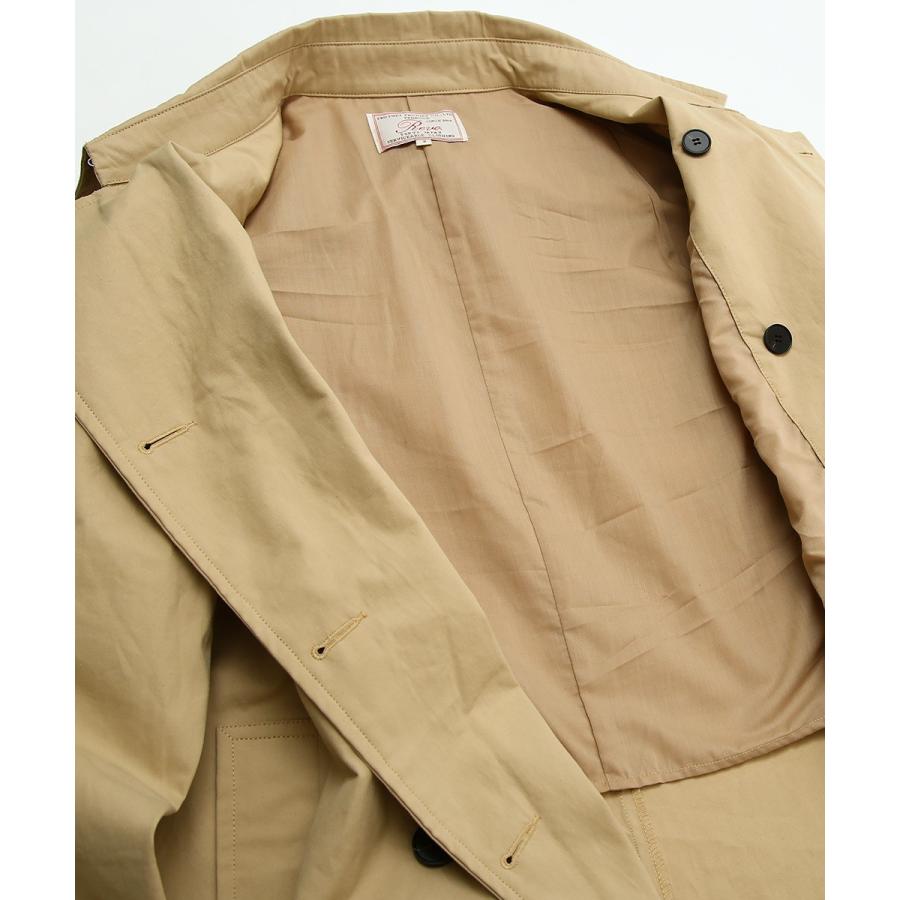 Revo. レヴォ トレンチコート メンズ ロングコート スプリングコート ステンカラー チェスターコート オーバーサイズ ビッグシルエット 春 | Revo. | 19