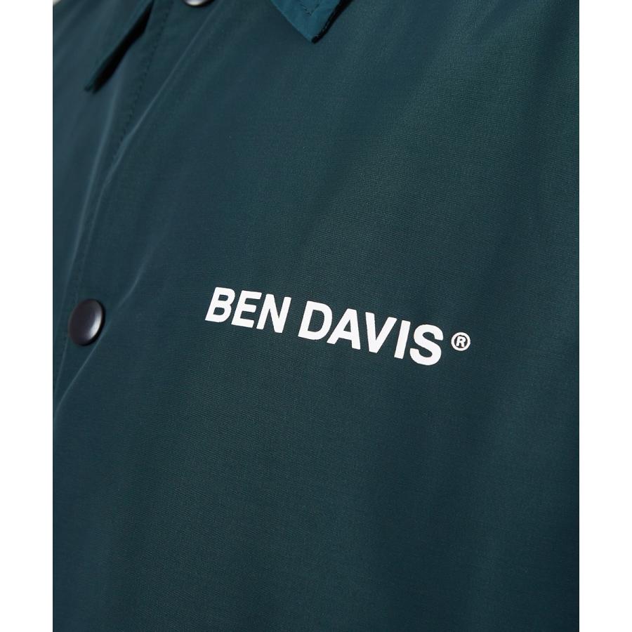 BEN DAVIS ベンデイビス コーチジャケット メンズ ナイロン ロゴ 黒 緑 グリーン ナイロンジャケット ブランド ベンデービス ストリートファッション アメカジ | BEN DAVIS | 12
