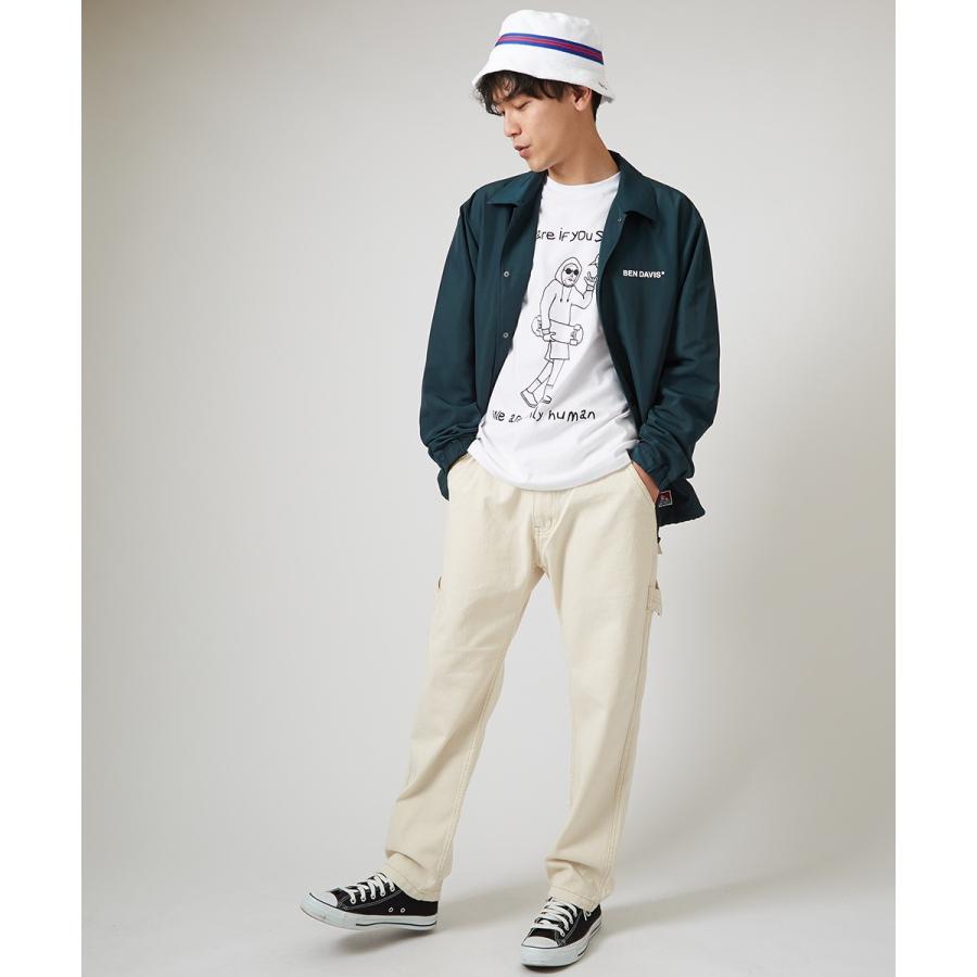 BEN DAVIS ベンデイビス コーチジャケット メンズ ナイロン ロゴ 黒 緑 グリーン ナイロンジャケット ブランド ベンデービス ストリートファッション アメカジ | BEN DAVIS | 04