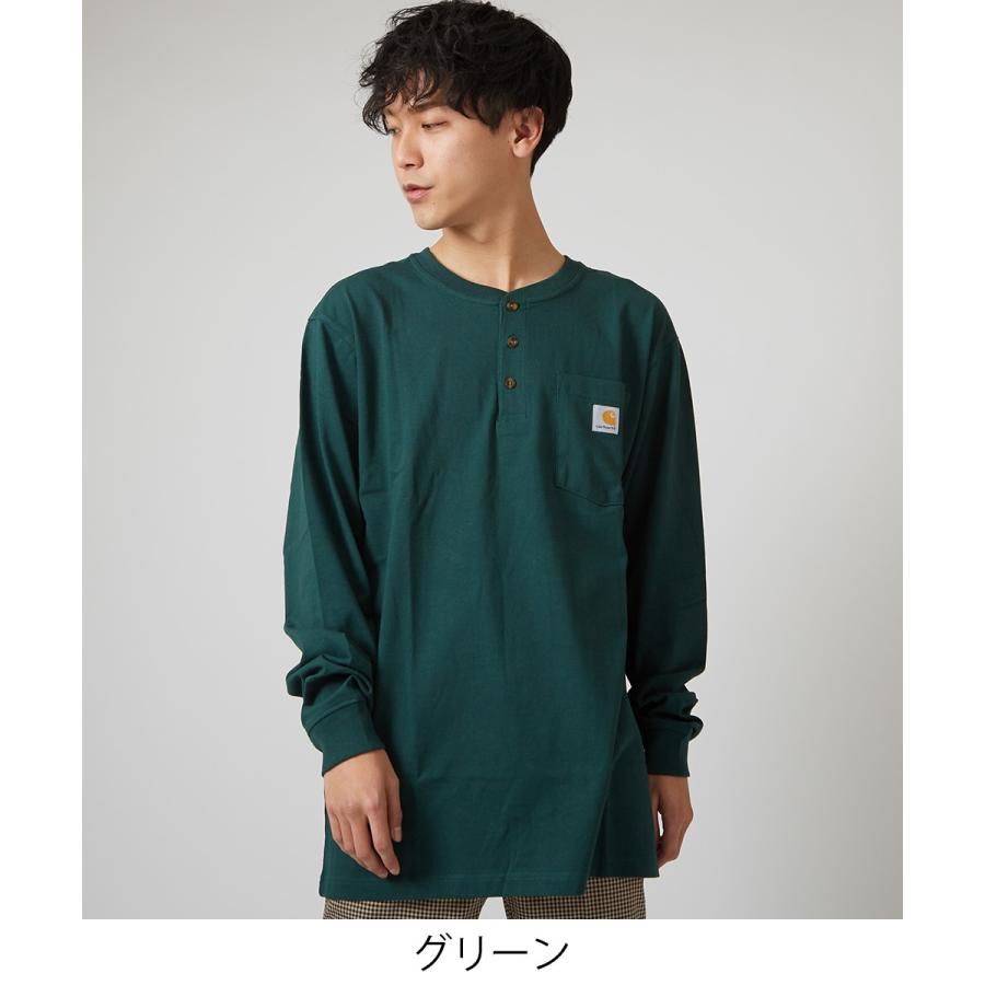 Carhartt（カーハート） ロンT メンズ Tシャツ ポケT 胸ポケット