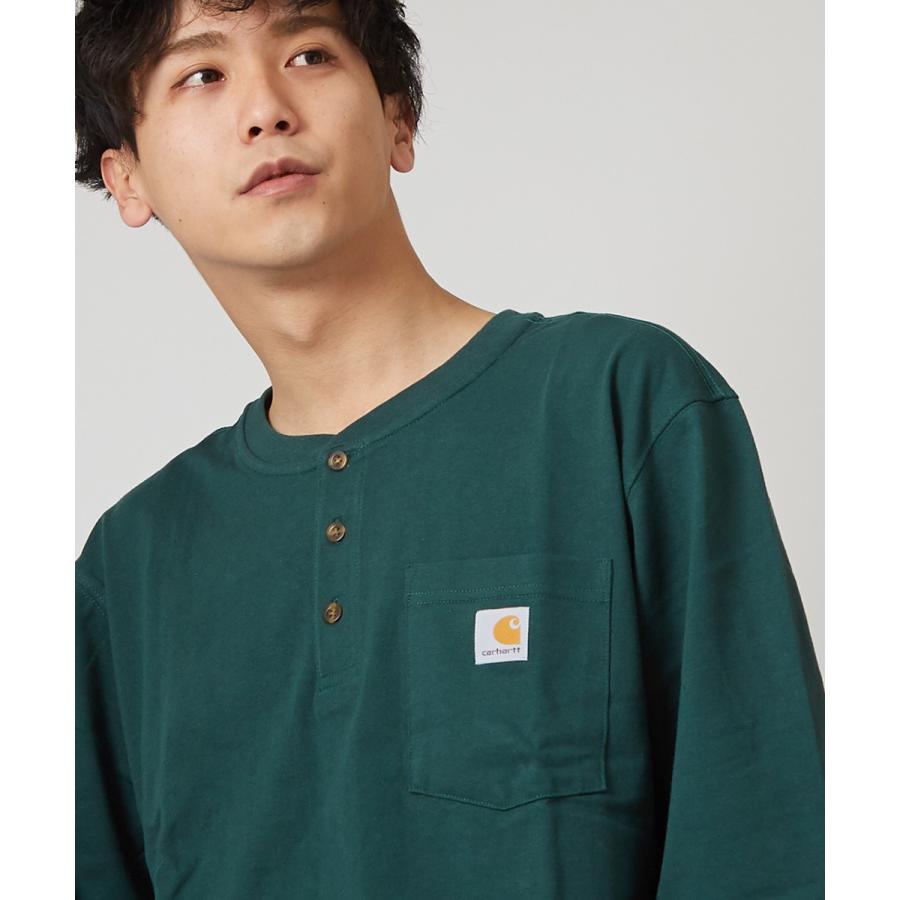 Carhartt（カーハート） ロンT メンズ Tシャツ ポケT 胸ポケット