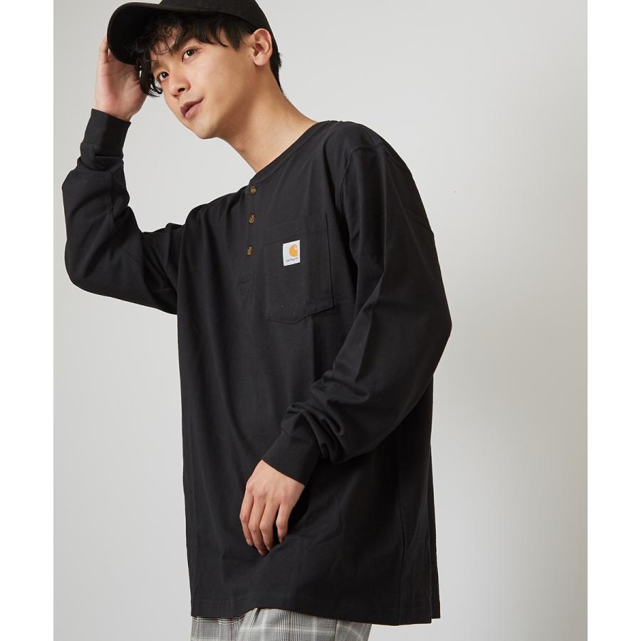 Carhartt（カーハート） ロンT メンズ Tシャツ ポケT 胸ポケット