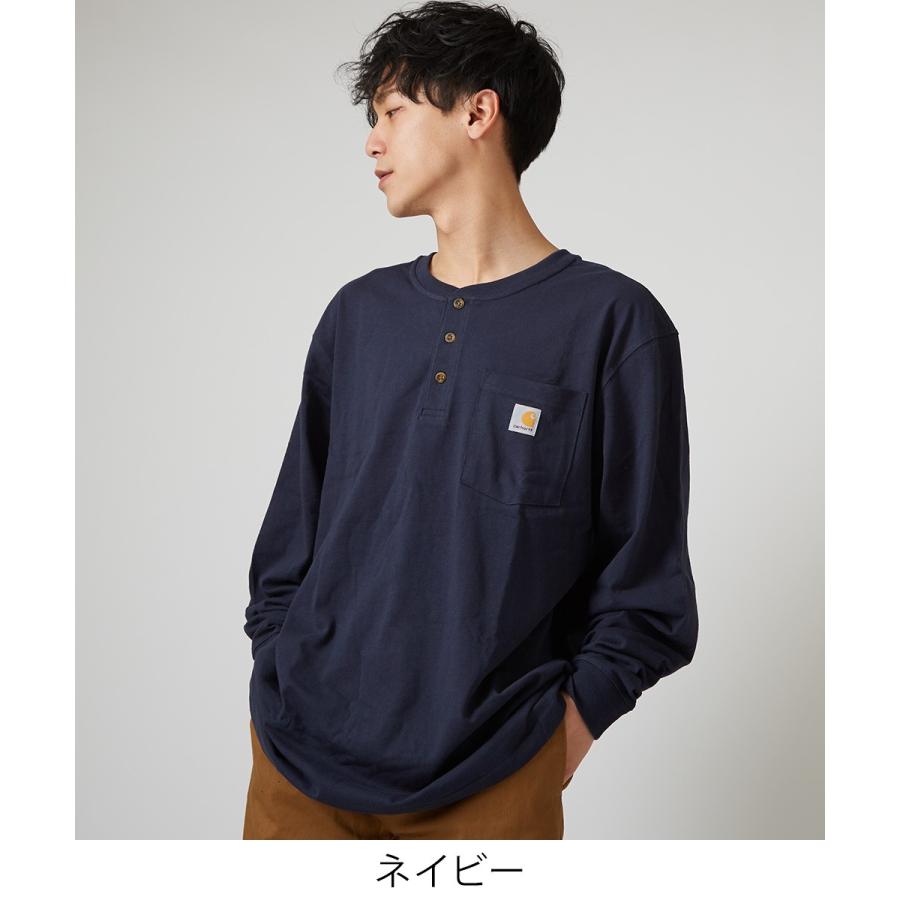 Carhartt（カーハート） ロンT メンズ Tシャツ ポケT 胸ポケット