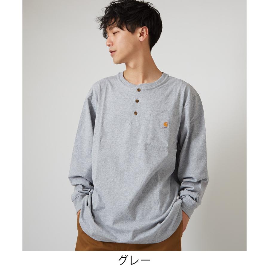 Carhartt（カーハート） ロンT メンズ Tシャツ ポケT 胸ポケット