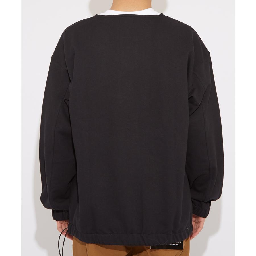 STARTER BLACK LABEL スターターブラックレーベル トレーナー メンズ スウェットトレーナー 長袖 ヘンリーネック ロゴ 刺繍 ゆったり 大きいサイズ | improves | 13