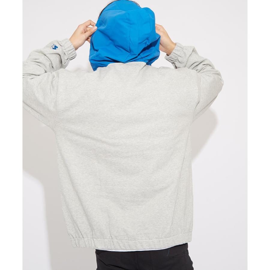 STARTER BLACK LABEL スターターブラックレーベル アノラックパーカー メンズ スウェットパーカー ハーフジップ 大きいサイズ プルオーバーパーカー | improves | 10