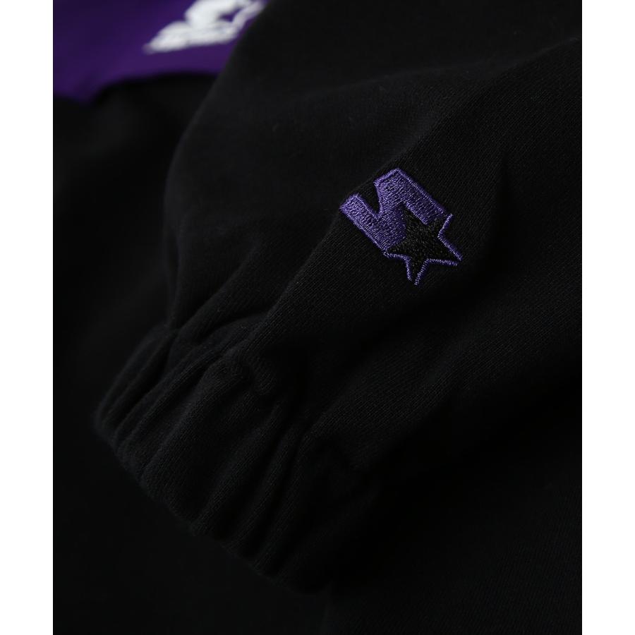 STARTER BLACK LABEL スターターブラックレーベル アノラックパーカー メンズ スウェットパーカー ハーフジップ 大きいサイズ プルオーバーパーカー | improves | 17