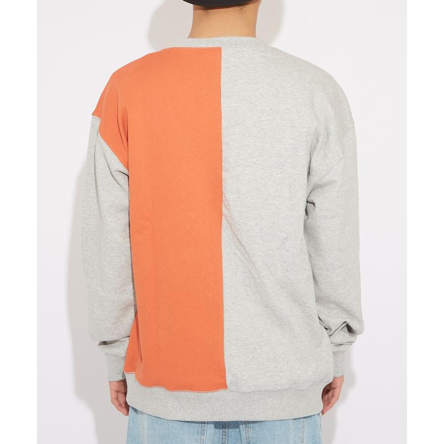 STARTER BLACK LABEL スターターブラックレーベル トレーナー メンズ スウェットトレーナー バイカラー クルーネック ロゴ 刺繍 大きいサイズ スエット ブランド | improves | 11