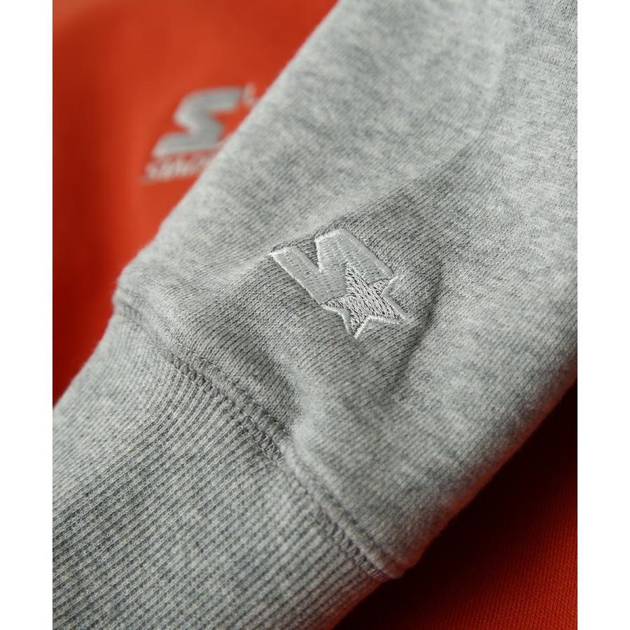 STARTER BLACK LABEL スターターブラックレーベル トレーナー メンズ スウェットトレーナー バイカラー クルーネック ロゴ 刺繍 大きいサイズ スエット ブランド | improves | 15