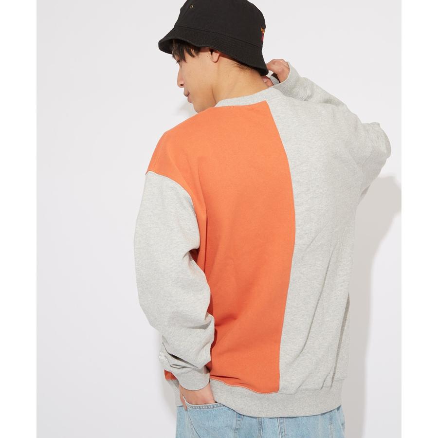 STARTER BLACK LABEL スターターブラックレーベル トレーナー メンズ スウェットトレーナー バイカラー クルーネック ロゴ 刺繍 大きいサイズ スエット ブランド | improves | 08