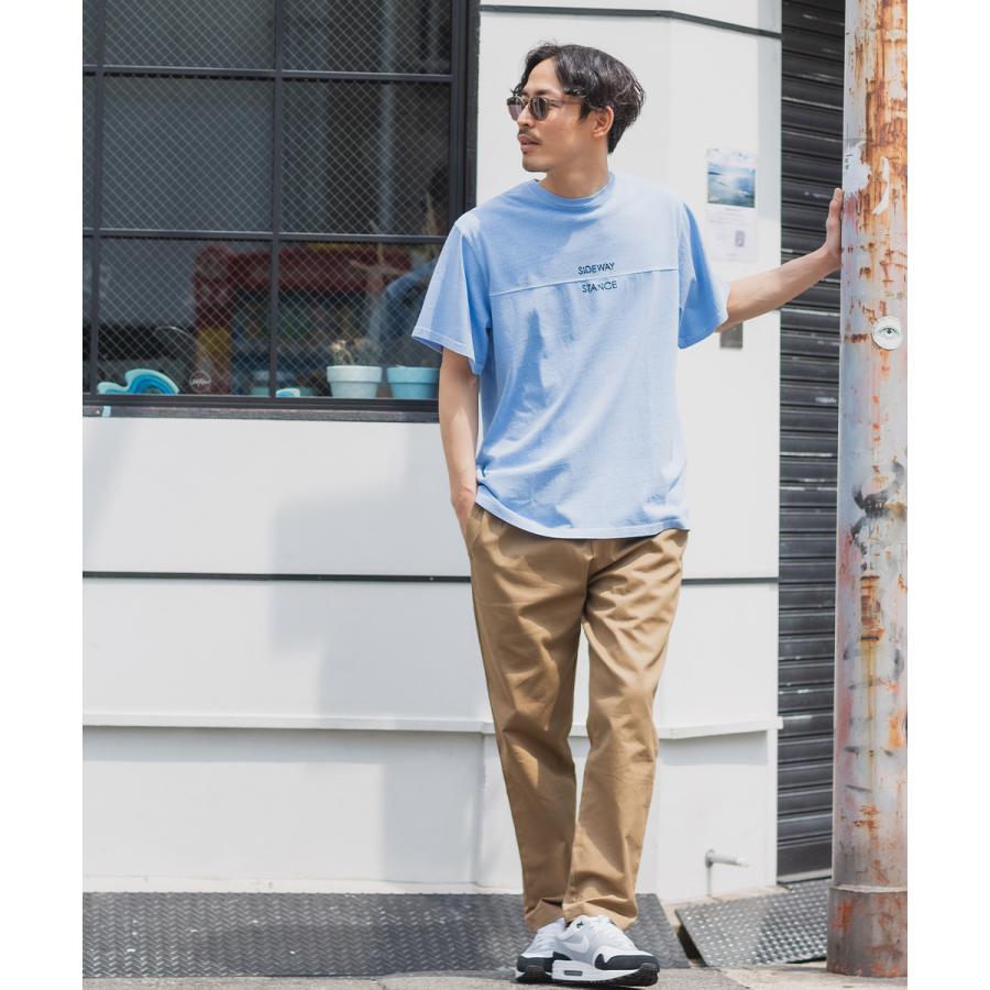 シェフパンツ メンズ イージーパンツ ウエストゴム ワイドパンツ ゆったり 大きいサイズ チノパンツ 黒 青 ストリートファッション improves | improves | 07