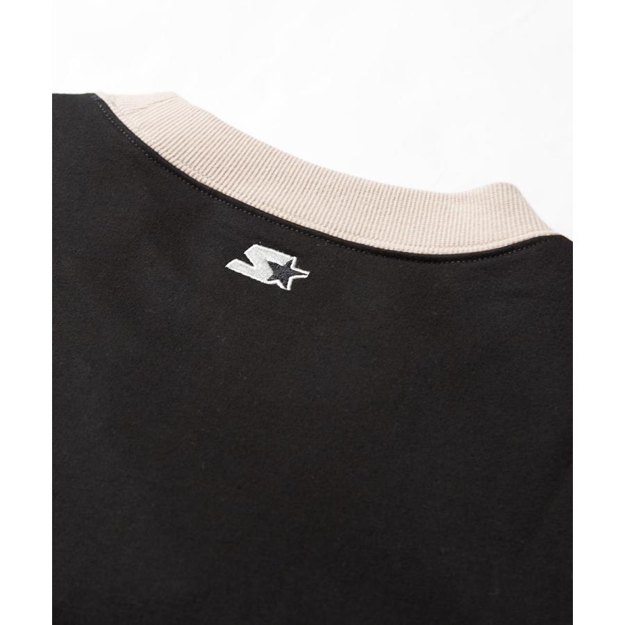 STARTER BLACK LABEL スターターブラックレーベル Tシャツ メンズ 半袖Tシャツ クルーネック スウェットシャツ ビッグシルエット ライン 大きいサイズ ブランド | improves | 11