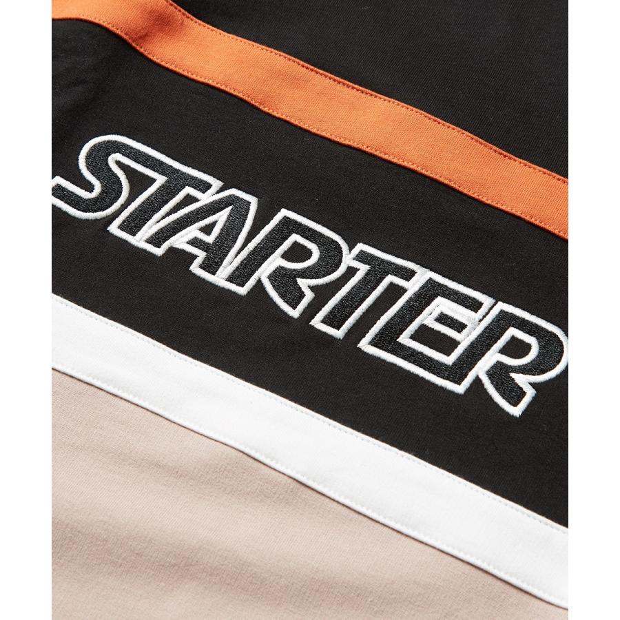 STARTER BLACK LABEL スターターブラックレーベル Tシャツ メンズ 半袖Tシャツ クルーネック スウェットシャツ ビッグシルエット ライン 大きいサイズ ブランド | improves | 09