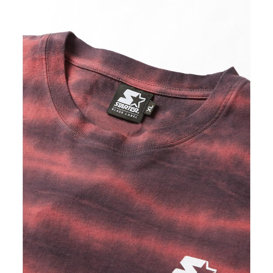 STARTER BLACK LABEL スターターブラックレーベル Tシャツ メンズ 半袖Tシャツ クルーネック タイダイ柄 ロゴ プリントTシャツ ゆったり 大きいサイズ ブランド | improves | 07