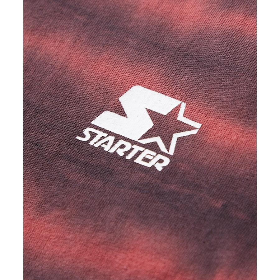 STARTER BLACK LABEL スターターブラックレーベル Tシャツ メンズ 半袖Tシャツ クルーネック タイダイ柄 ロゴ プリントTシャツ ゆったり 大きいサイズ ブランド | improves | 08