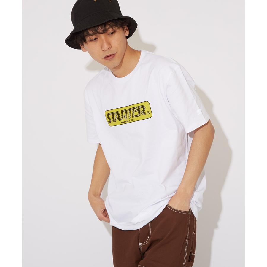 STARTER BLACK LABEL スターターブラックレーベル Tシャツ メンズ 半袖Tシャツ クルーネック ロゴT プリントTシャツ ゆったり 大きいサイズ ブランド | improves | 02