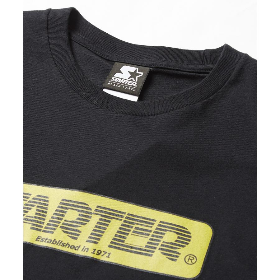 STARTER BLACK LABEL スターターブラックレーベル Tシャツ メンズ 半袖Tシャツ クルーネック ロゴT プリントTシャツ ゆったり 大きいサイズ ブランド | improves | 05