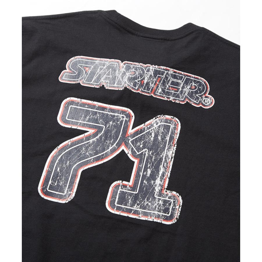 STARTER BLACK LABEL スターターブラックレーベル Tシャツ メンズ 半袖Tシャツ クルーネック ロゴT プリントTシャツ ゆったり 大きいサイズ カットソー ブランド | improves | 10
