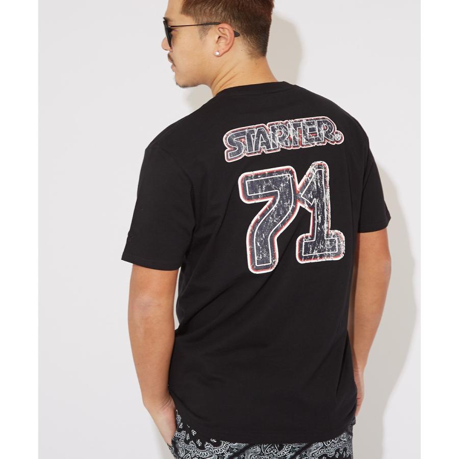 STARTER BLACK LABEL スターターブラックレーベル Tシャツ メンズ 半袖Tシャツ クルーネック ロゴT プリントTシャツ ゆったり 大きいサイズ カットソー ブランド | improves | 06