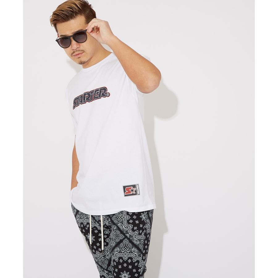 STARTER BLACK LABEL スターターブラックレーベル Tシャツ メンズ 半袖Tシャツ クルーネック ロゴT プリントTシャツ ゆったり 大きいサイズ カットソー ブランド | improves | 02