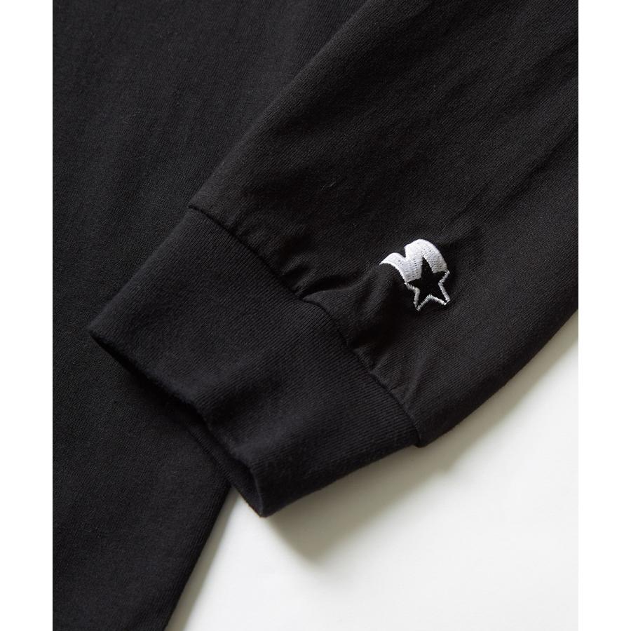 STARTER BLACK LABEL スターターブラックレーベル 長袖Tシャツ メンズ クルーネック ロゴT 刺繍 プリントTシャツ ビッグTシャツ ロンT  大きいサイズ ブランド | improves | 08
