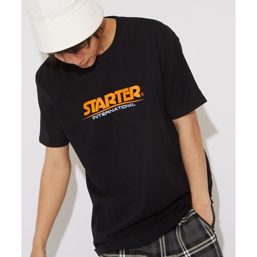 STARTER BLACK LABEL スターターブラックレーベル Tシャツ メンズ 半袖Tシャツ クルーネック ロゴT 刺繍 プリントTシャツ ゆったり 大きいサイズ ブランド | improves | 05