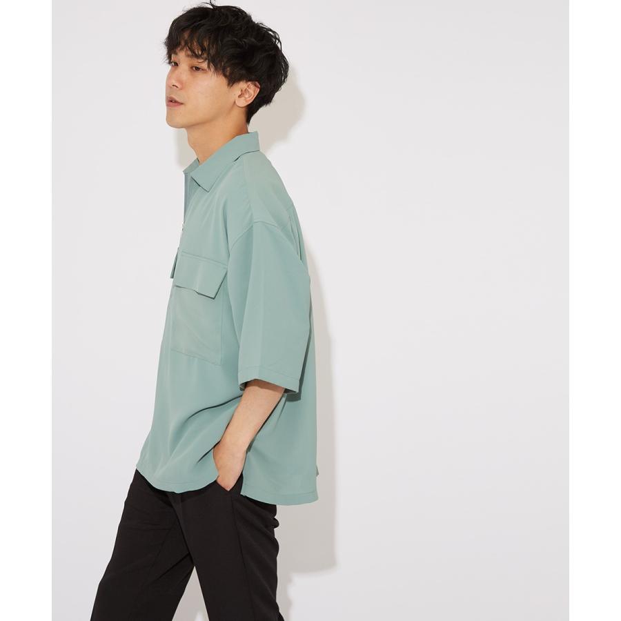 improves（インプローブス） 半袖シャツ メンズ ビッグシャツ 無地