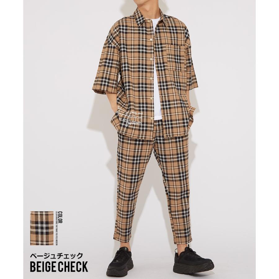 アンクルパンツ メンズ リネンパンツ アンクル丈 スラックス チェックパンツ チェック柄 タータンチェック 黒 テーパードパンツ イージーパンツ Improves Improves インプローブス 通販 Yahoo ショッピング