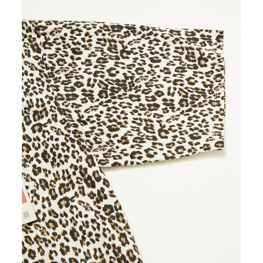 ビッグシャツ メンズ 半袖 柄シャツ 総柄 チェック柄 チェッカーフラッグ ヒョウ柄 レオパード柄 豹柄 ゼブラ柄 ビッグシルエット 大きいサイズ improves | improves | 14