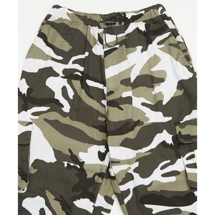 Sequence B ONE SOUL シーケンス メンズ カーゴパンツ ワイドパンツ カモフラ柄 迷彩柄 ミリタリーパンツ 大きいサイズ ビッグシルエット ブランド | improves | 10