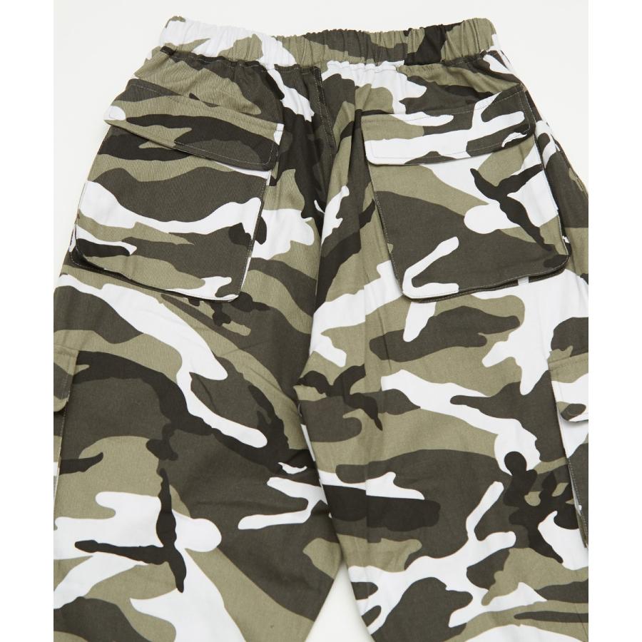 Sequence B ONE SOUL シーケンス メンズ カーゴパンツ ワイドパンツ カモフラ柄 迷彩柄 ミリタリーパンツ 大きいサイズ ビッグシルエット ブランド | improves | 11