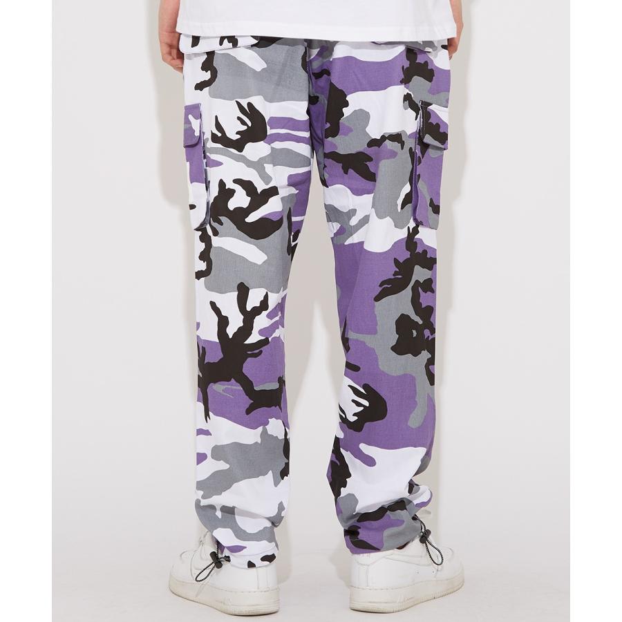 Sequence B ONE SOUL シーケンス メンズ カーゴパンツ ワイドパンツ カモフラ柄 迷彩柄 ミリタリーパンツ 大きいサイズ ビッグシルエット ブランド | improves | 09