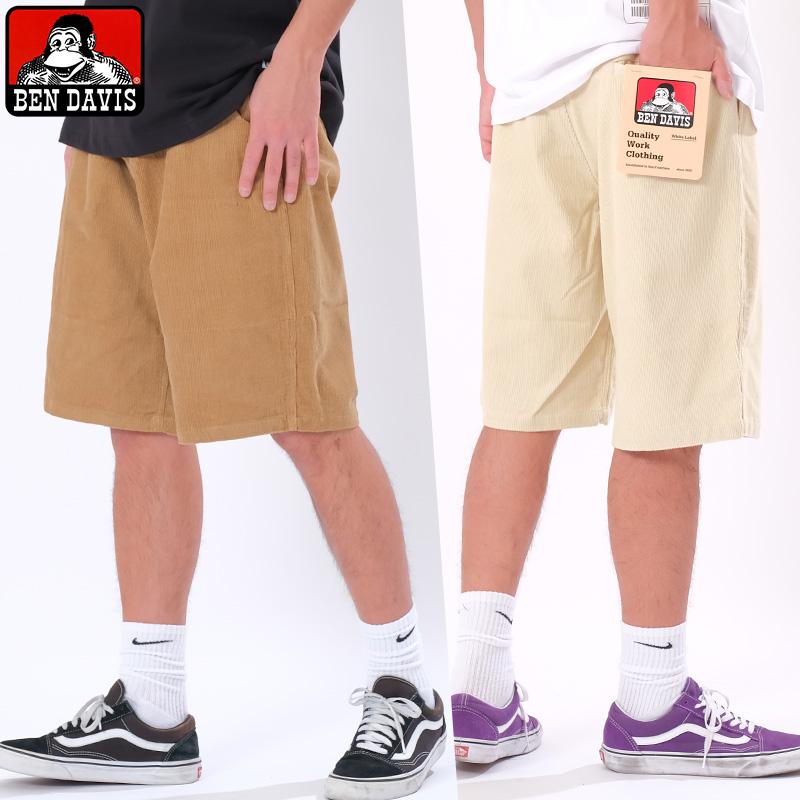 BEN DAVIS（ベンデイビス） ハーフパンツ メンズ コーデュロイパンツ