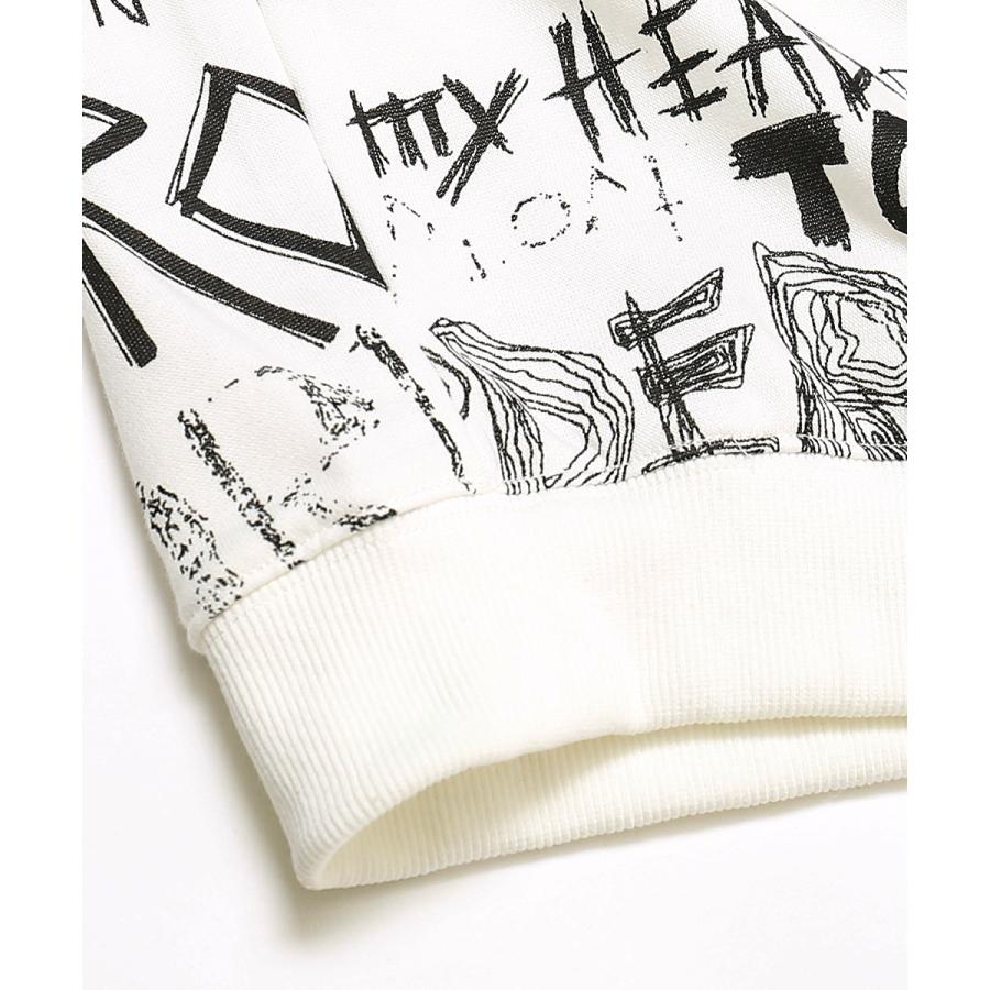 Revo. レヴォ スウェットトレーナー メンズ 半袖 ビッグトレーナー ロゴプリント クルーネック ビッグシルエット 大きいサイズ オーバーサイズ ブランド | Revo. | 10