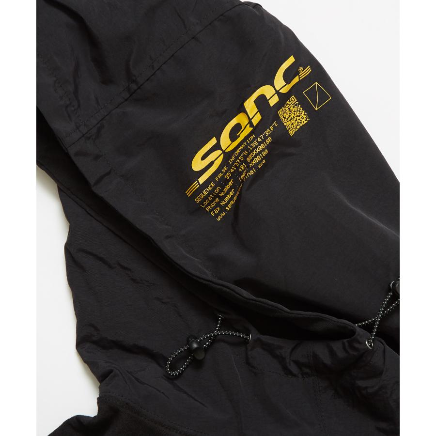 Sequence B ONE SOUL シーケンス パーカー メンズ 半袖 プルパーカー ロゴプリント プルオーバーパーカー 大きいサイズ オーバーサイズ 黒 白 ブランド | improves | 10