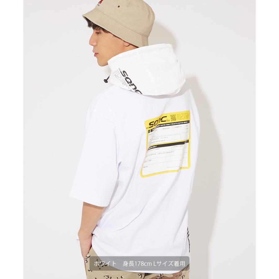 Sequence B ONE SOUL シーケンス パーカー メンズ 半袖 プルパーカー ロゴプリント プルオーバーパーカー 大きいサイズ オーバーサイズ 黒 白 ブランド | improves | 04