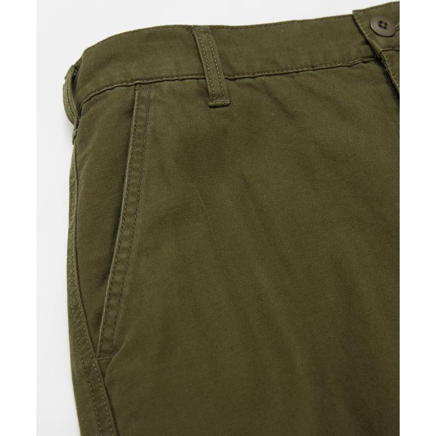 カーゴパンツ メンズ ワイド 大きいサイズ ツイル ミリタリーパンツ 緑 黒 無地 オーバーサイズ ゆったり ビッグシルエット improves | improves | 17