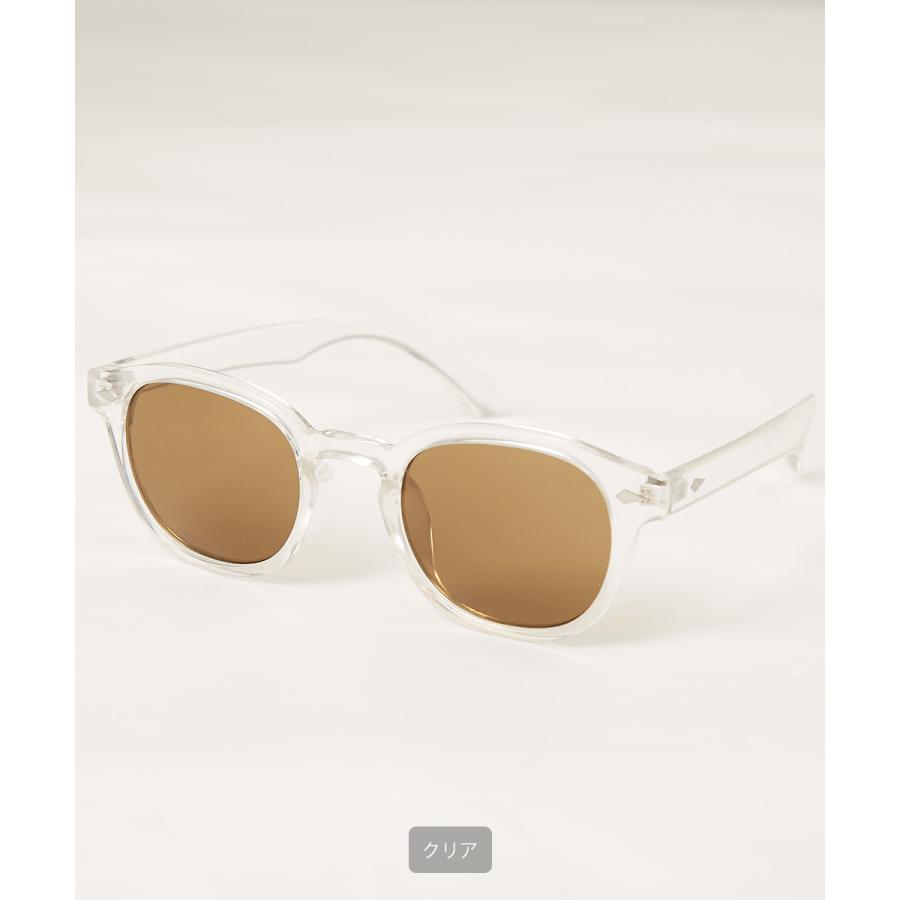 サングラス メンズ ウェリントン ボストン メガネ 眼鏡 カラーレンズ クリアレンズ 伊達めがね ダテメガネ 黒縁 黒 デミ クリアー improves | improves | 06