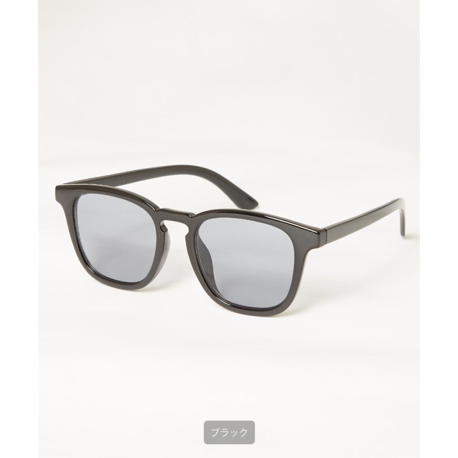 サングラス メンズ ウェリントン メガネ 眼鏡 カラーレンズ ブルーレンス クリアレンズ 伊達めがね ダテメガネ 黒縁 黒 デミ クリアー improves | improves | 02