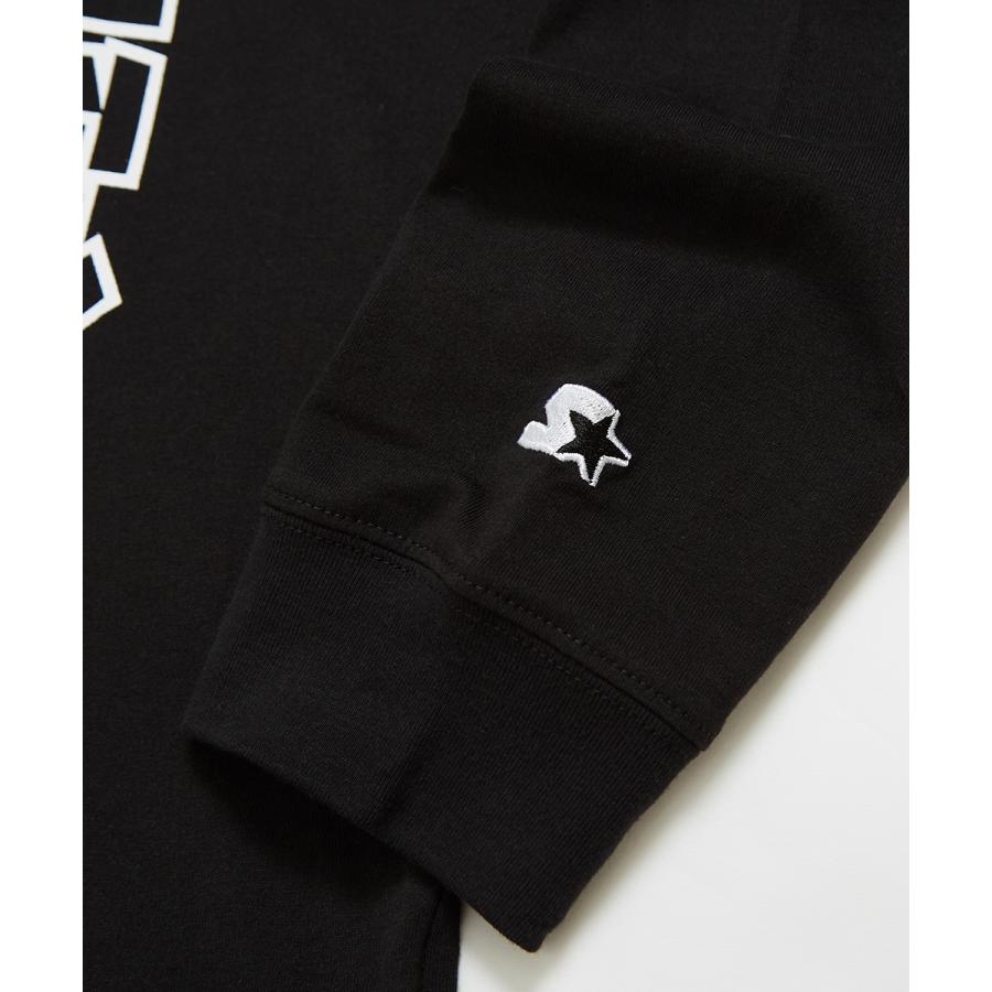 STARTER×THRASHER スターター×スラッシャー 長袖Tシャツ メンズ ロンT ロゴT プリントTシャツ クルーネック ゆったり 大きいサイズ 白 黒 ブランド | improves | 14