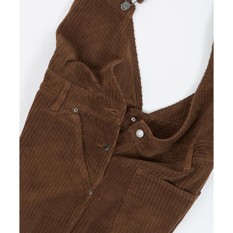 オーバーオール メンズ 親子 コーデュロイ サロペット あったか 暖かい 白 黒 ゆったり 大きいサイズ オールインワン improves | improves | 17